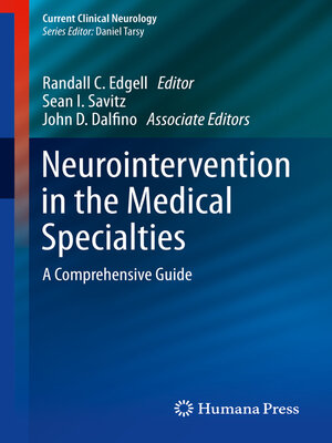 cover image of Neurointervention in the Medical Specialties